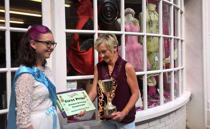 BIRTHDAY SURPRISE FOR VENTNOR SHOP MANAGER’S WINDOWS