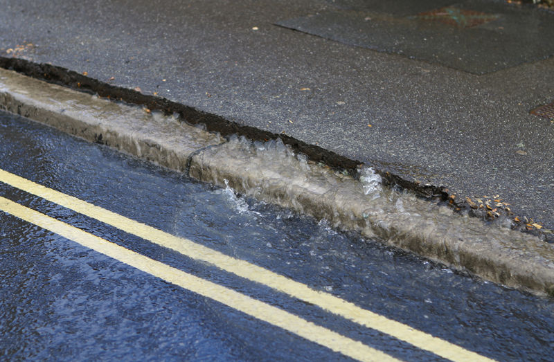 RYDE PROPERTIES WITHOUT WATER AFTER PIPES BURST