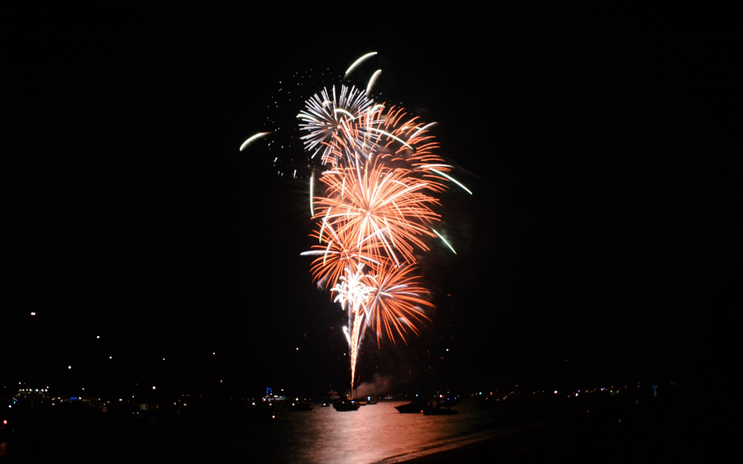 FIREWORKS BRING COWES WEEK TO AN END WITH A BANG