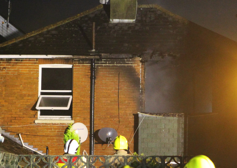 FIREFIGHTERS CALLED TO SHANKLIN BLAZE