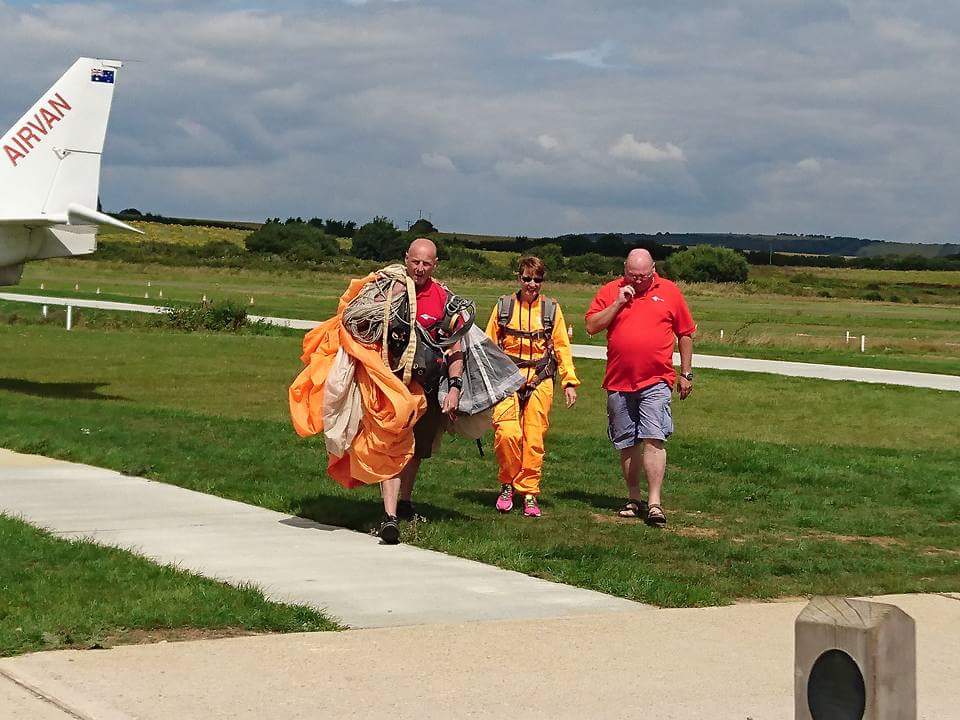 FUNERAL CO-ORDINATOR TAKES TO THE SKIES FOR AIR AMBULANCE