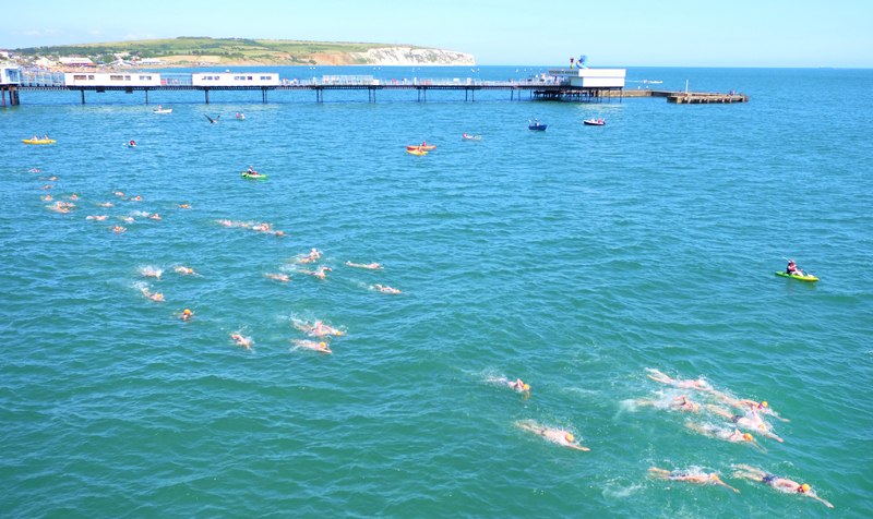 PIER TO PIER SWIM SUCCESS