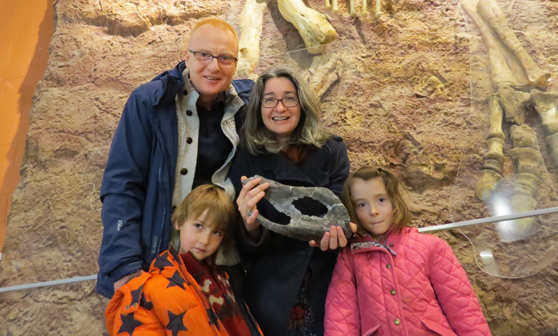 RARE FOSSIL FIND ON DISPLAY AT DINOSAUR ISLE