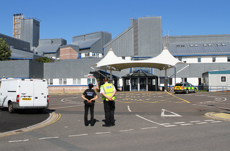 SUSPICIOUS PACKAGE ALERT AT ST MARY’S HOSPITAL