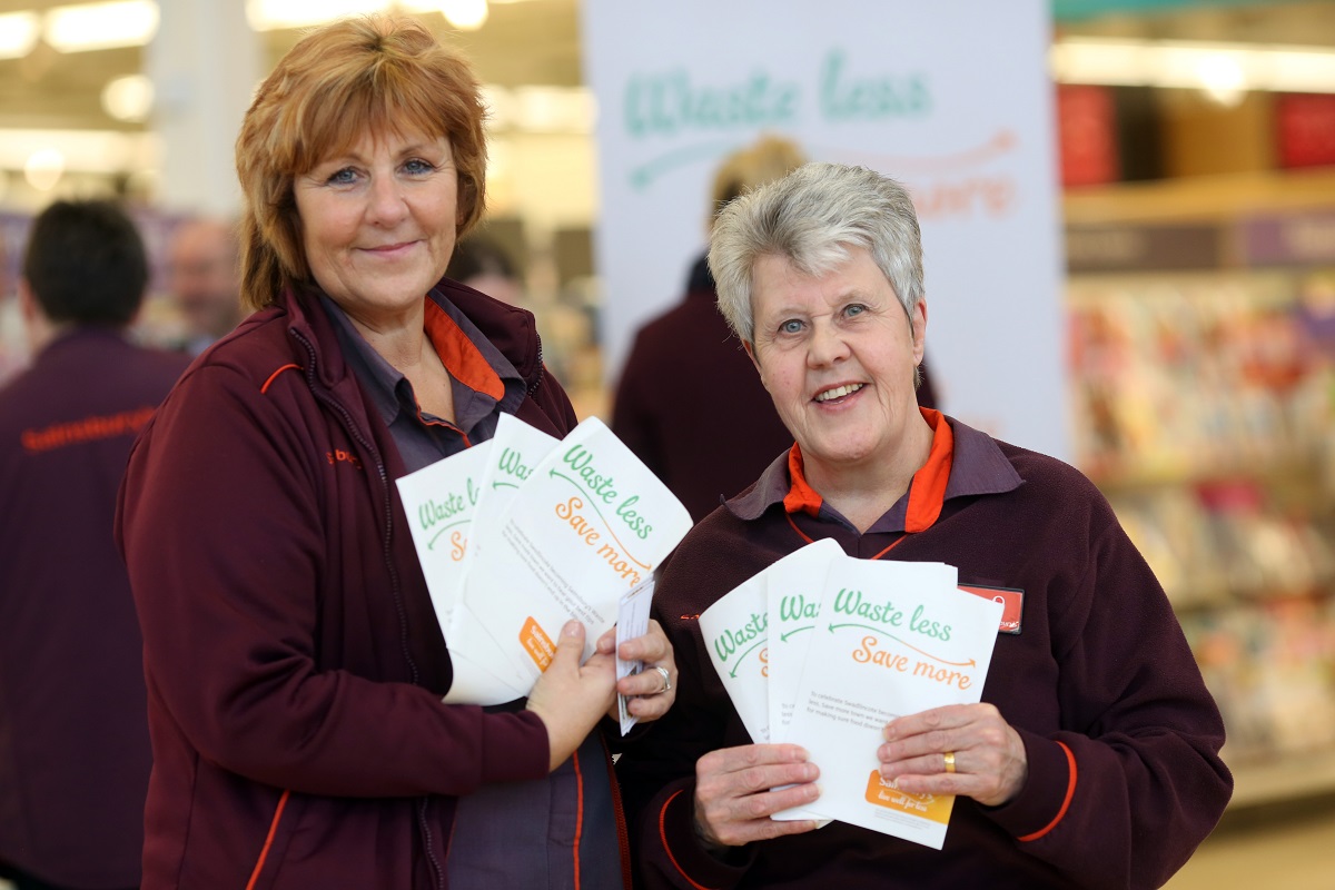 SAINSBURY’S LAUNCH WASTE LESS, SAVE MORE MISSION