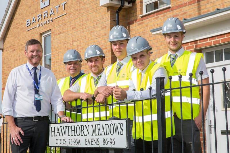 DEVELOPER PROVIDES APPRENTICE OPPORTUNITIES FOR LOCAL YOUNGSTERS