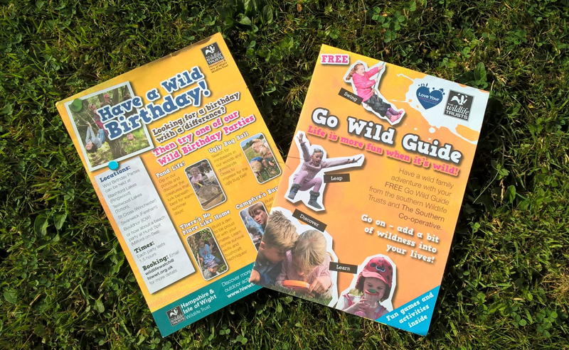 GO WILD GUIDE LAUNCHED BY LOCAL WILDLIFE TRUST