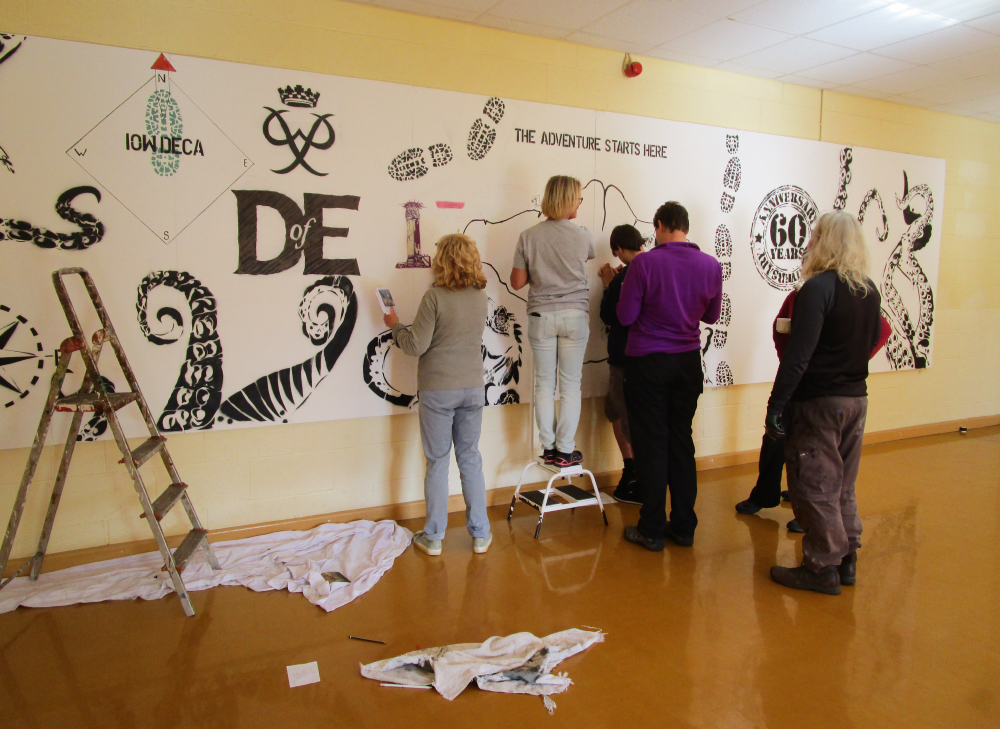 MURAL TO CELEBRATE 60 YEARS OF DUKE OF EDINBURGH’S AWARD