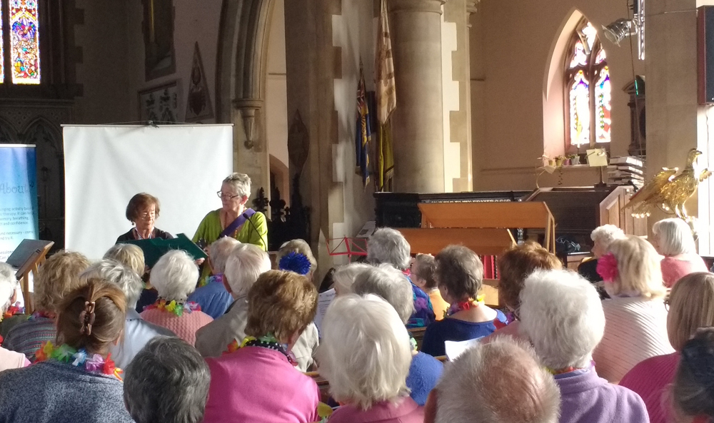 INDEPENDENT ARTS GROUPS SHOW AGE IS NO BARRIER