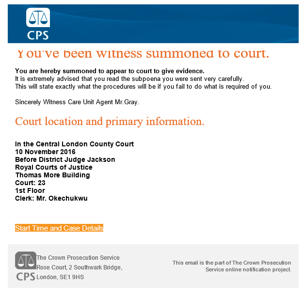 ISLANDERS WARNED OVER SCAM COURT SUMMONS EMAIL