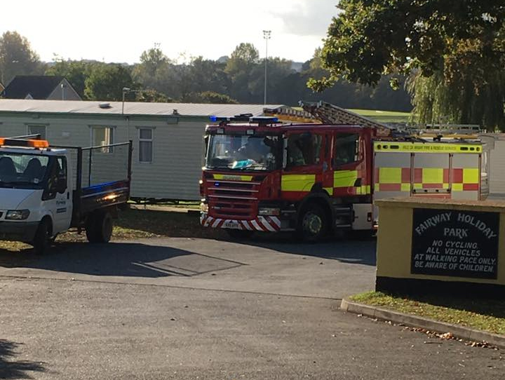 2 MEN SUFFER ELECTRIC SHOCK AT CARAVAN PARK