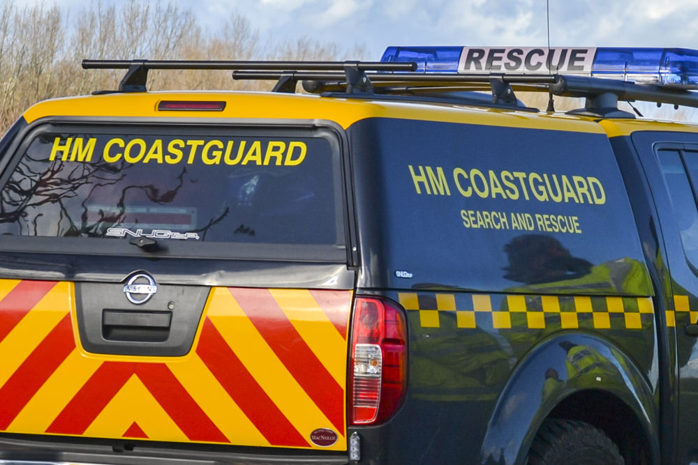 PASSENGER OVERBOARD ON THE WIGHTLINK FERRY SPARKS MAJOR SEARCH