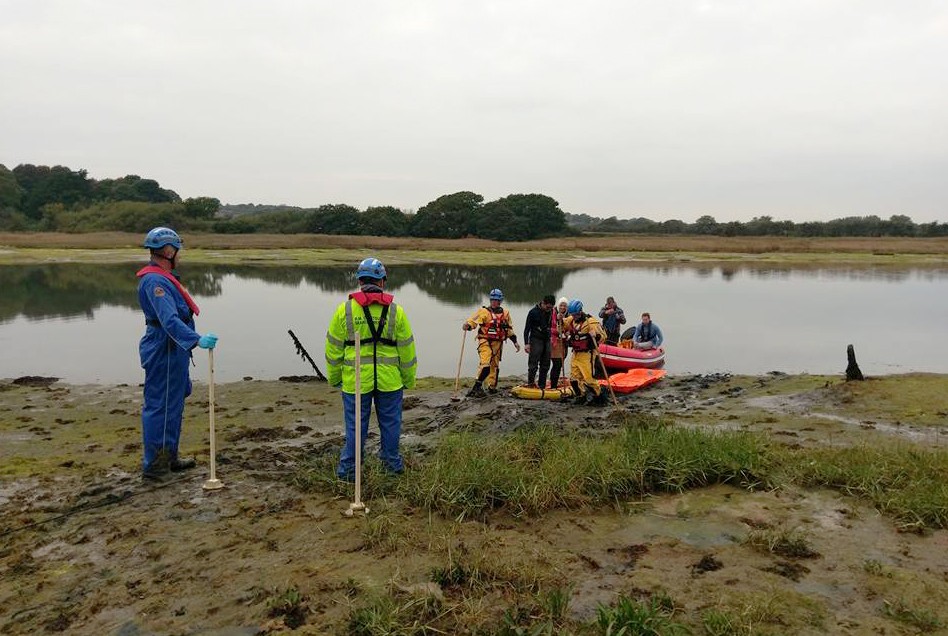 COASTGUARD CALLED TO RIVER YAR