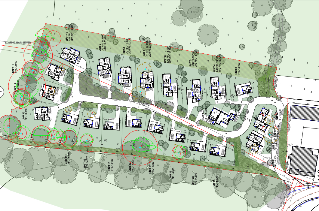 25 HOME DEVELOPMENT PROPOSED FOR PONDWELL