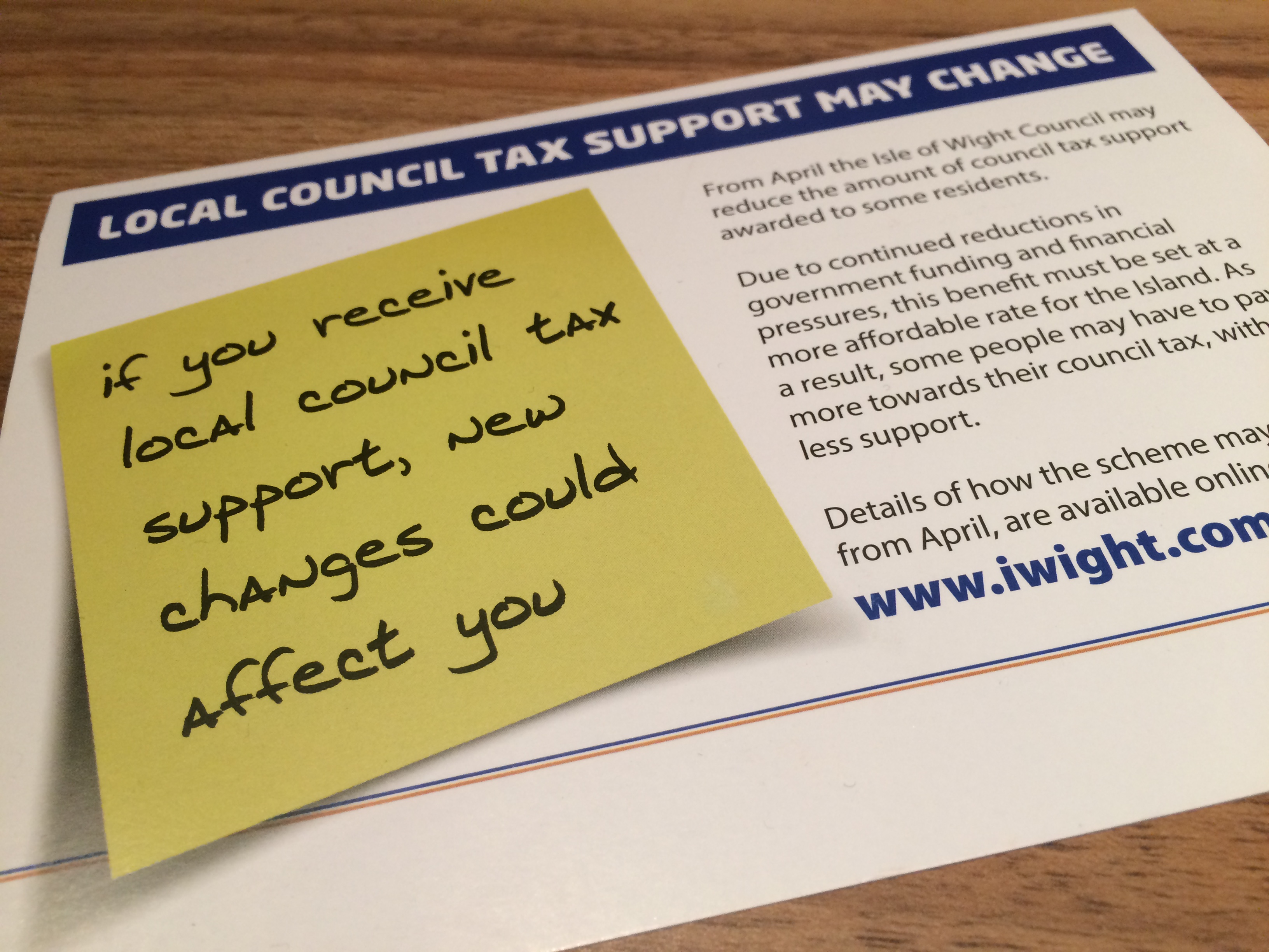 SHARE YOUR VIEWS ON COUNCIL TAX SUPPORT
