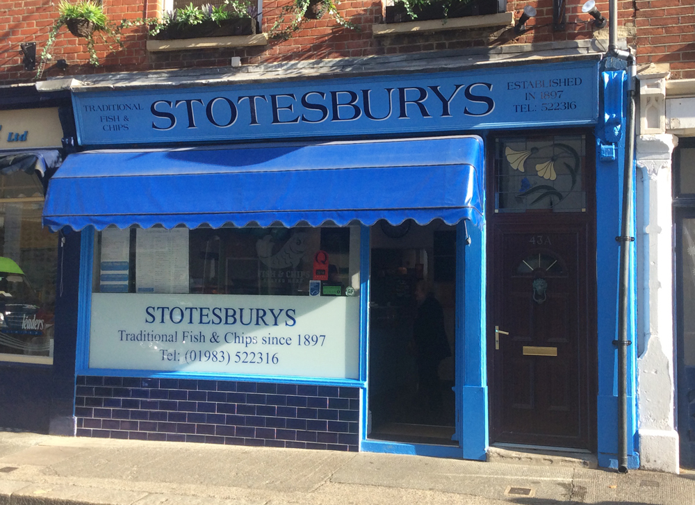 STOTESBURY’S FRYING HIGH WITH QUALITY FISH & CHIP AWARD