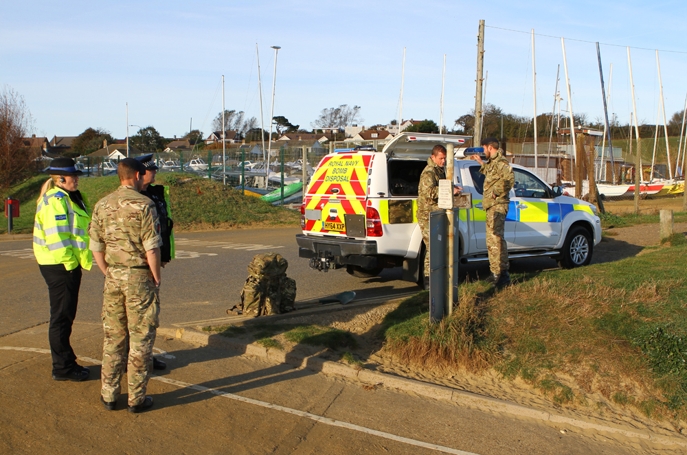 BOMB SQUAD VISIT MORE ISLAND SCHOOLS