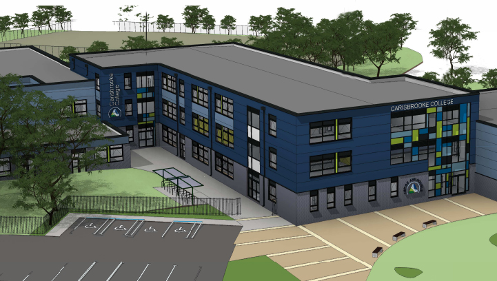 PLANNING APPLICATION FOR NEW CARISBROOKE COLLEGE SUBMITTED