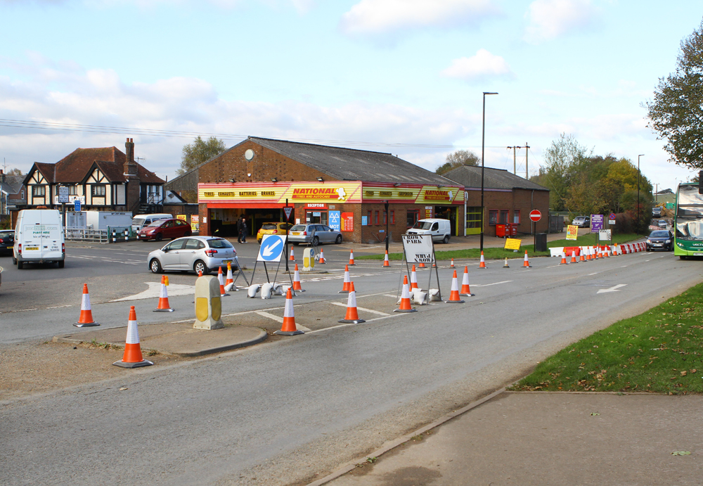 ONE-WAY SYSTEM NOW IN FORCE IN NEWPORT