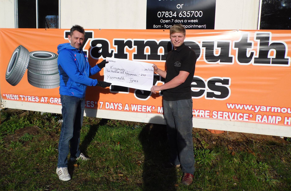 FACEBOOK LIKE PLEDGE LEADS TO £250 DONATION TO KISSYPUPPY