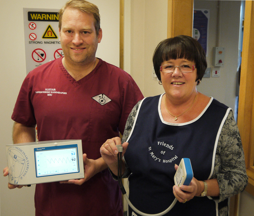 HOSPITAL FRIENDS IMPROVE MONITORING FOR MRI PATIENTS