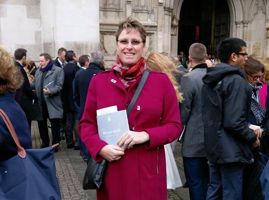 MICHELLE ENJOYS DofE CEREMONY AT WESTMINSTER ABBEY