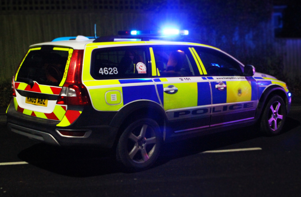 CAR OVERTURNS ON BINSTEAD MAIN ROAD