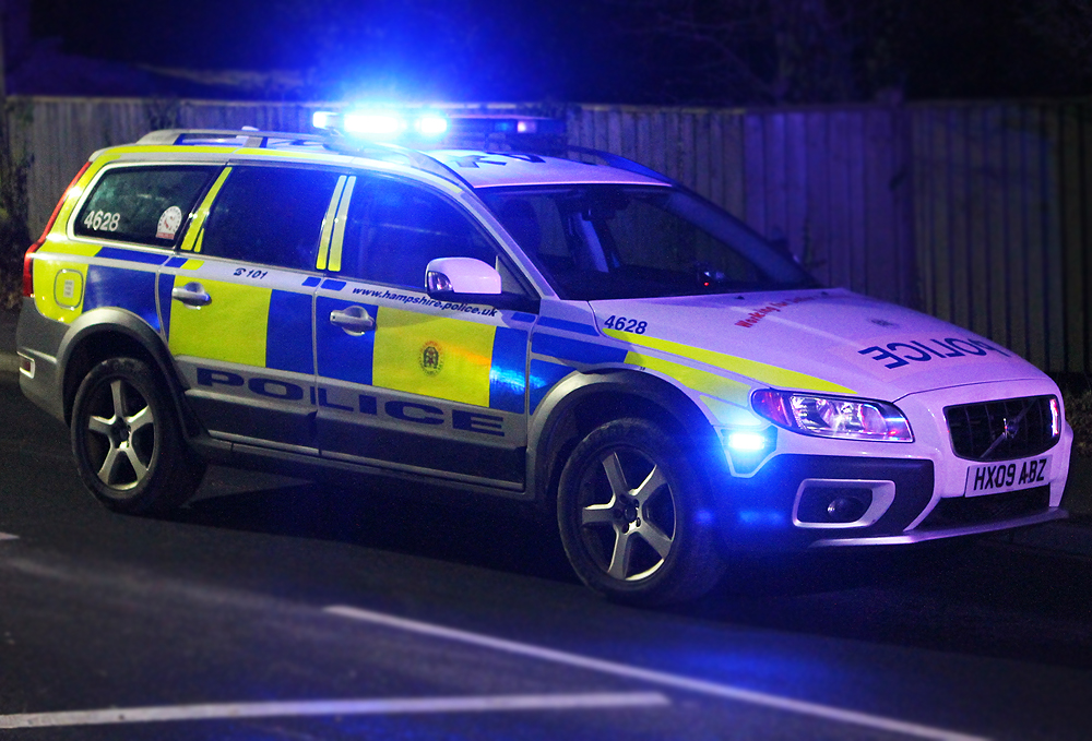 CAR OVERTURNS ON BINSTEAD MAIN ROAD