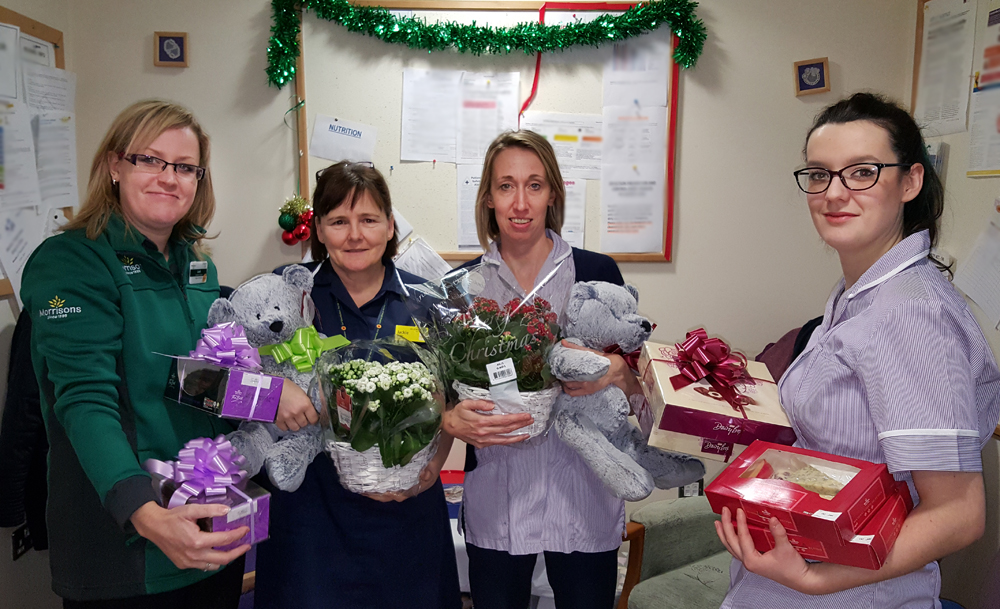 MORRISONS NEWPORT SPREAD CHRISTMAS CHEER WITH KIND DONATIONS