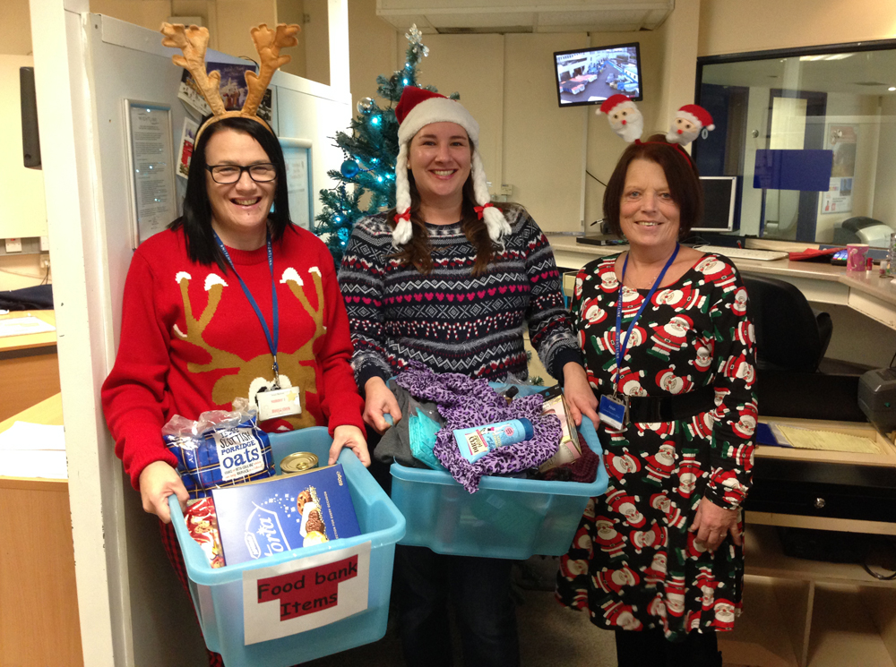 CHRISTMAS SPIRIT AND WORTHY DONATIONS FROM WIGHTLINK STAFF