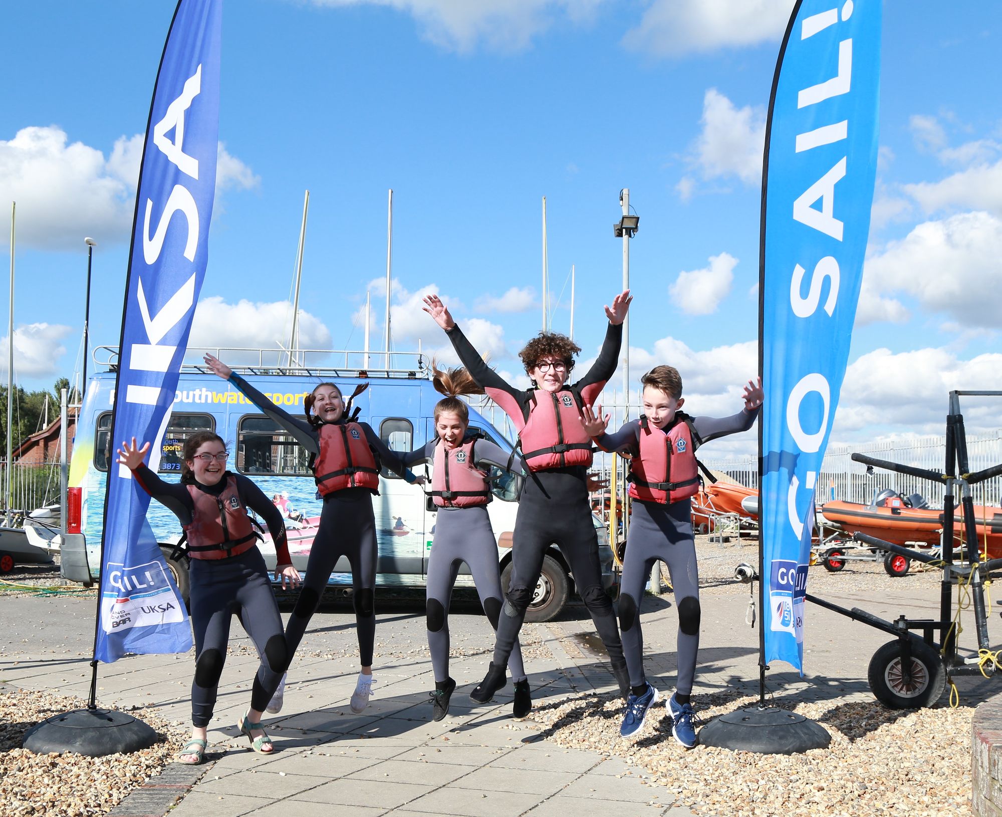 LOCAL TEENS SET TO GO SAIL WITH 1851 TRUST AND UKSA