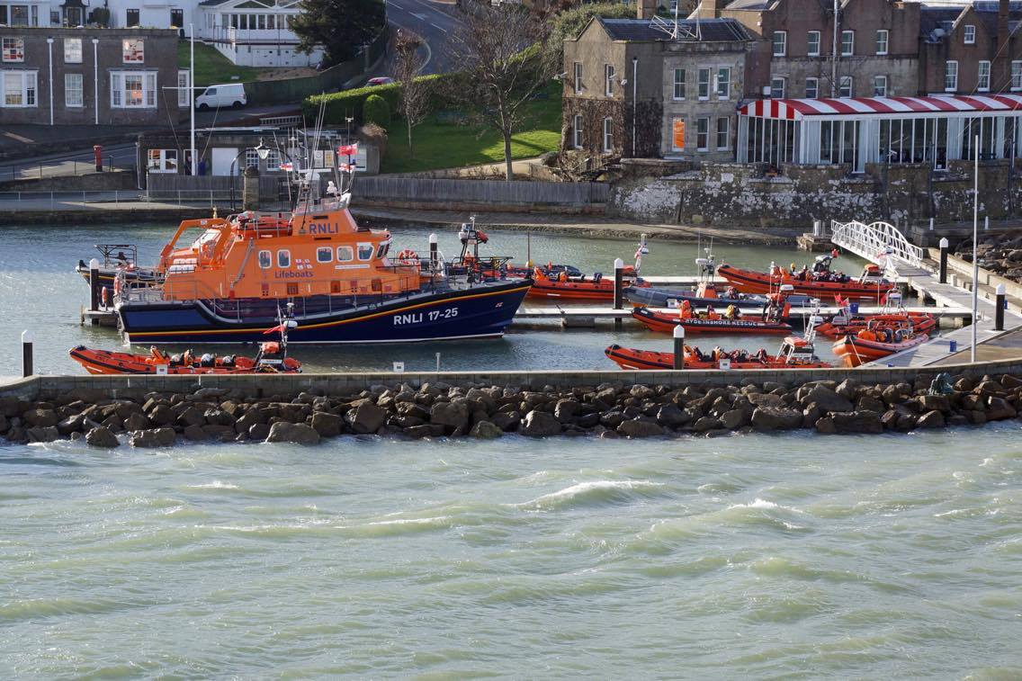 LIFEBOATS DESCEND ON COWES FOR ANNUAL GATHERING
