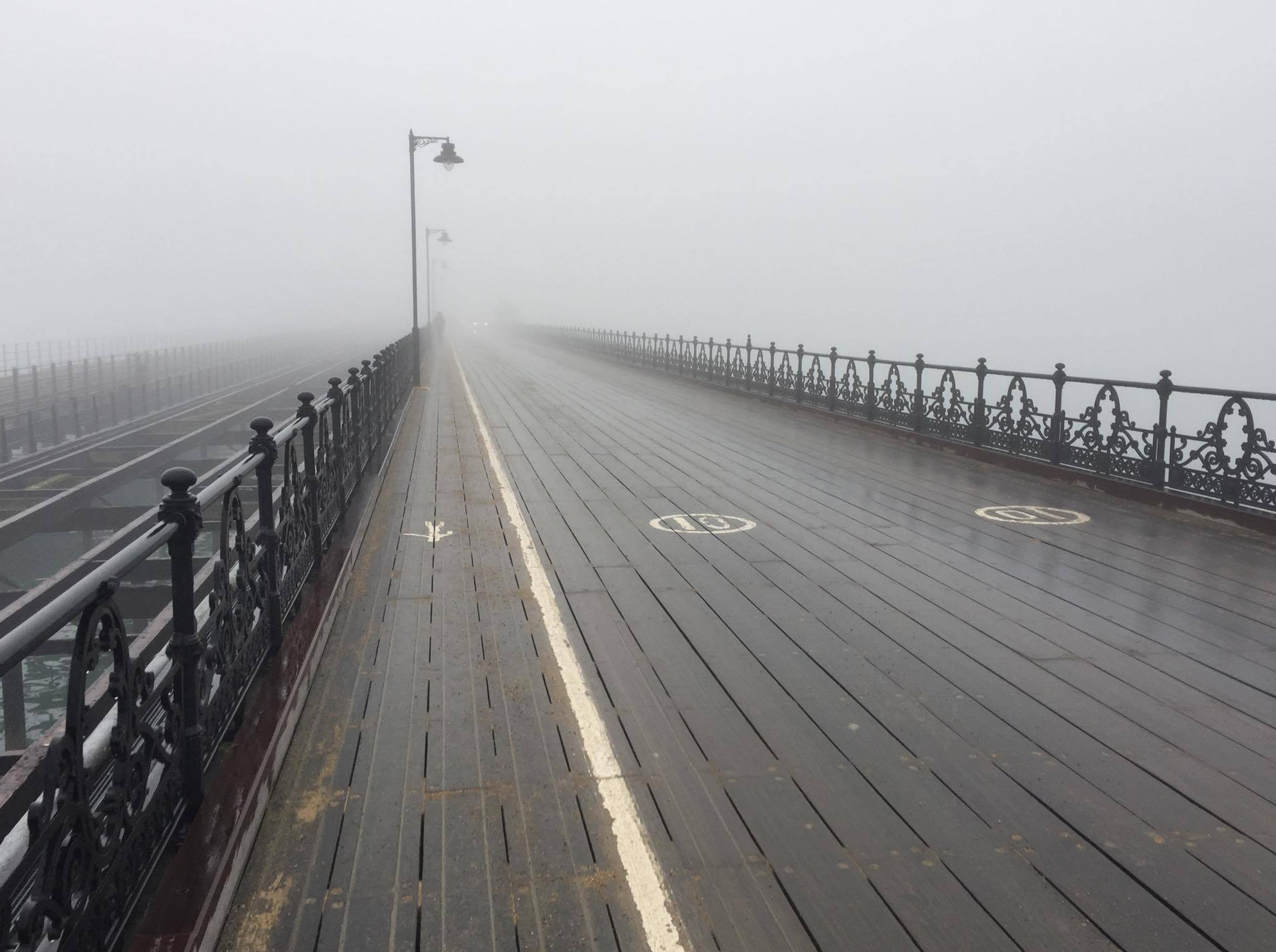TRAVEL DISRUPTION DUE TO THICK FOG AND ICE