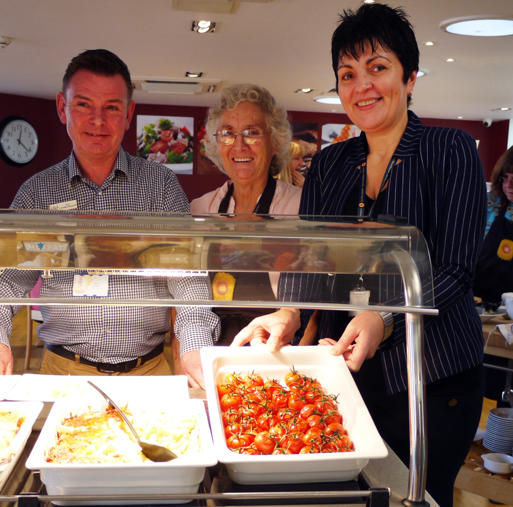 LOCAL PRODUCE CELEBRATED AT EARL MOUNTBATTEN HOSPICE