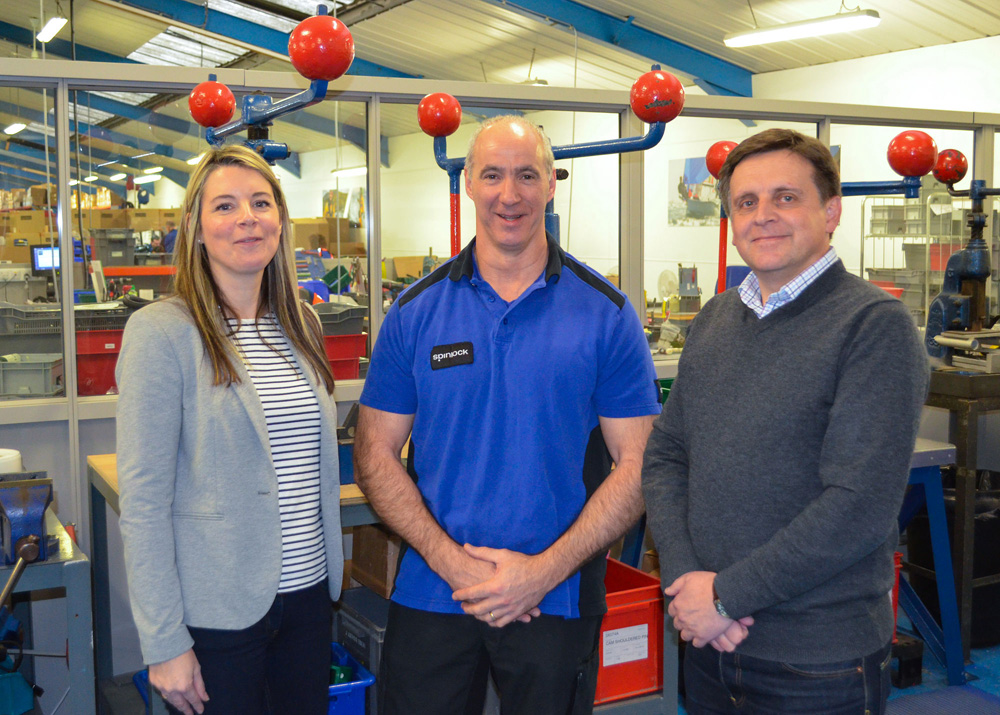 ANDY CELEBRATES 35 YEARS OF SERVICE AT SPINLOCK