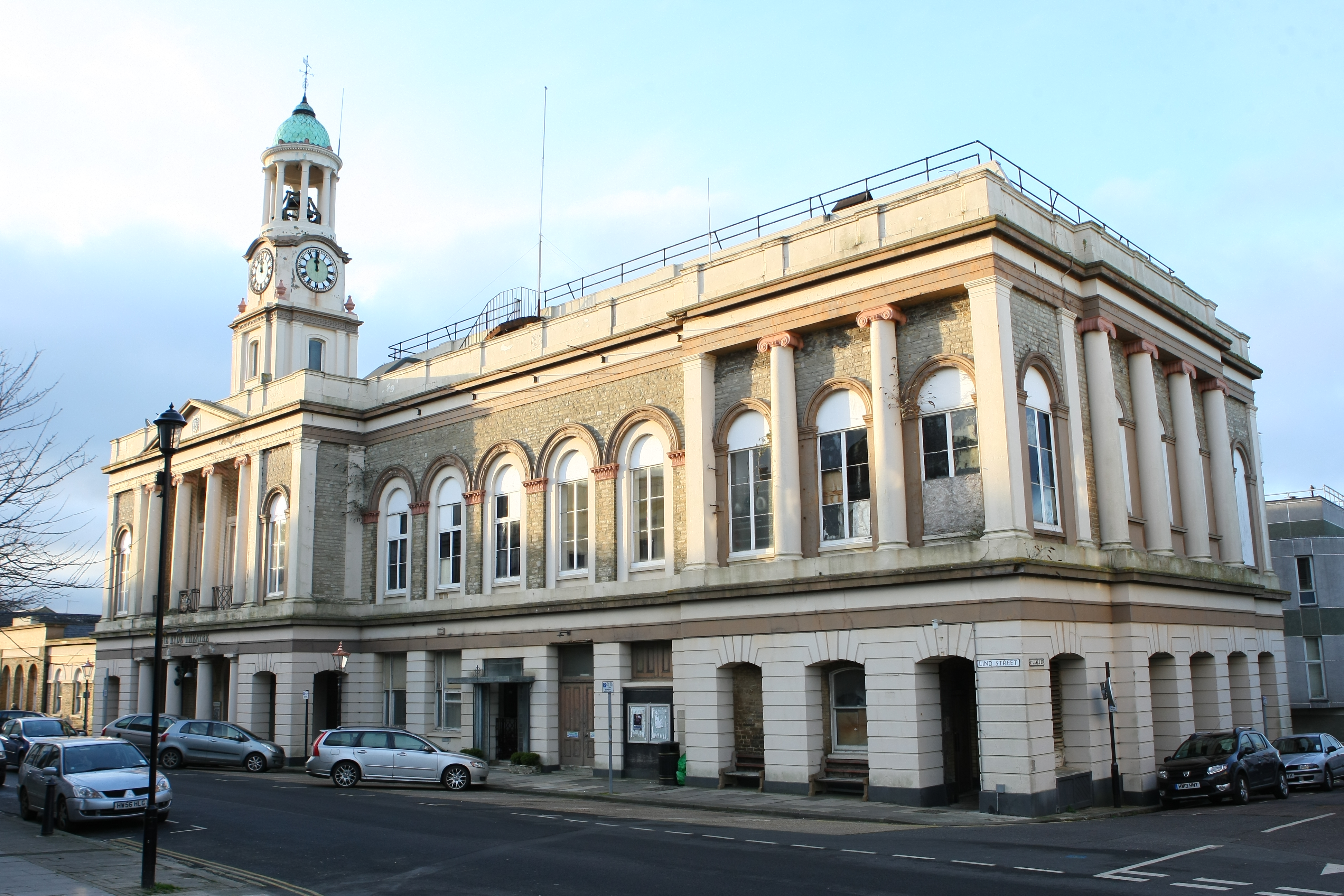 COMMUNICATIONS DOWN AS ELECTRIC IS CUT TO FORMER RYDE TOWN HALL
