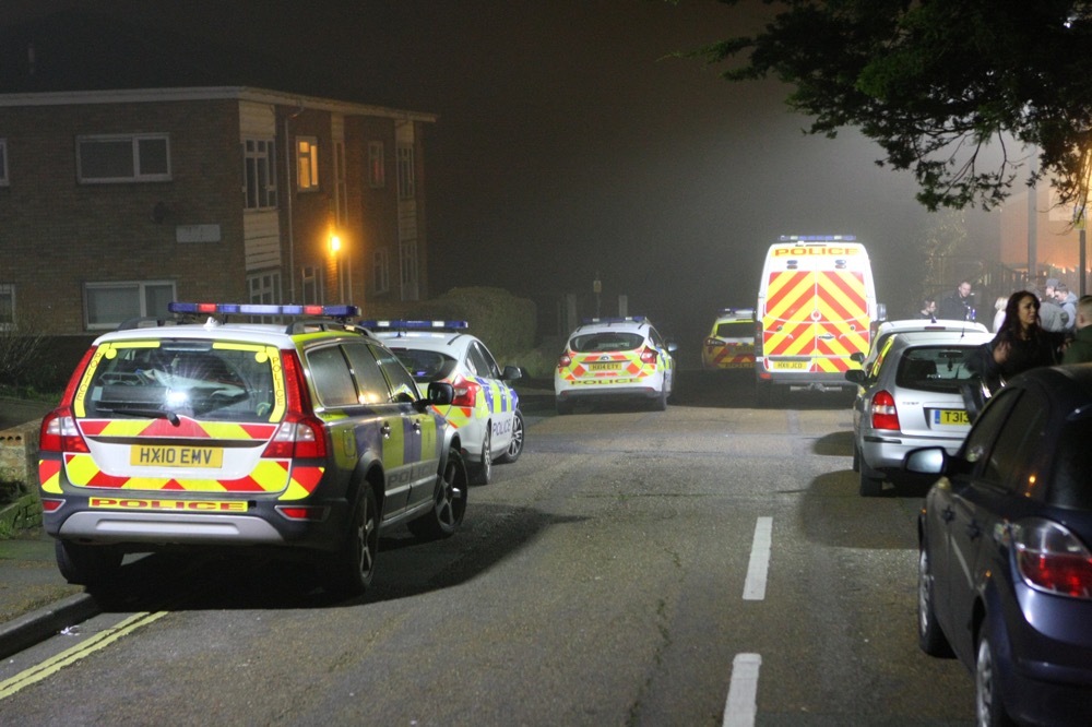 LARGE POLICE RESPONSE TO DISTURBANCE IN OAKFIELD