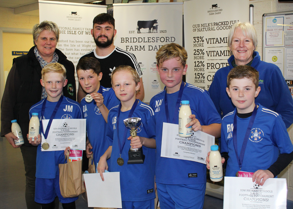 NEWCHURCH WINNERS OF PRIMARY SCHOOLS 5-A-SIDE TOURNAMENT