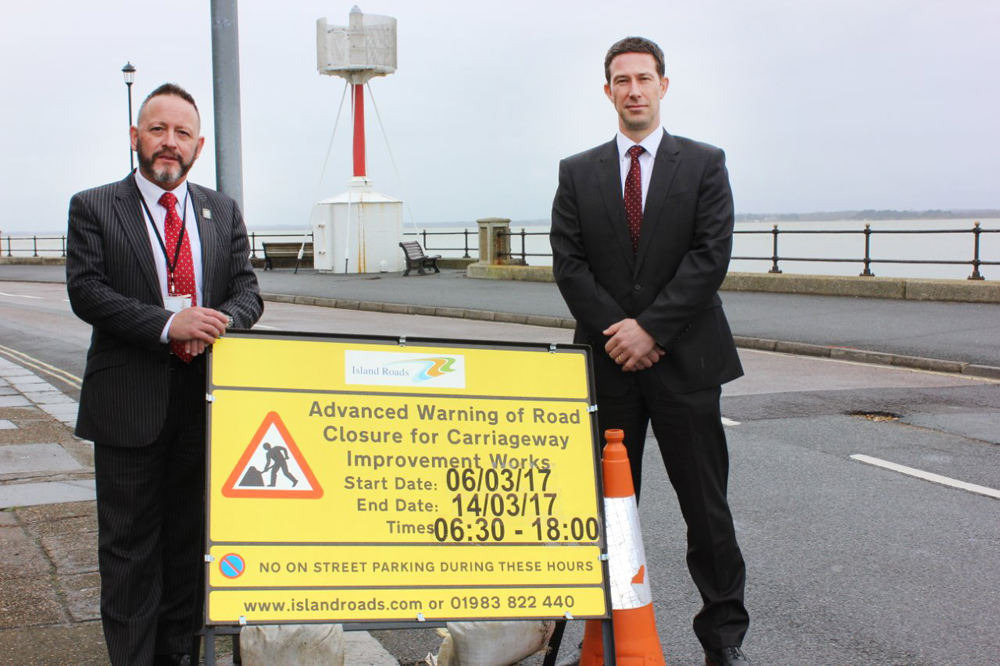 GEARING UP FOR FURTHER MAJOR ROAD IMPROVEMENTS IN 2017