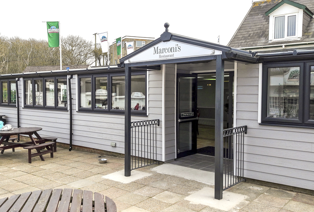 MARCONI RECOGNISED AS THE NEEDLES LANDMARK ATTRACTION REOPENS