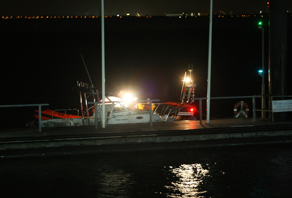 HEAD AND SPINAL INJURIES SUSTAINED IN COWES BOAT CRASH