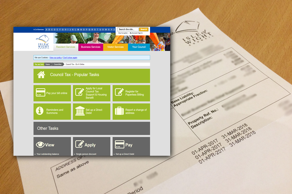 COUNCIL WEBSITE UPGRADE HELPS WITH RESIDENT ENQUIRIES