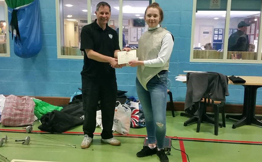 ISLAND FENCERS ACHIEVE SILVER AWARDS