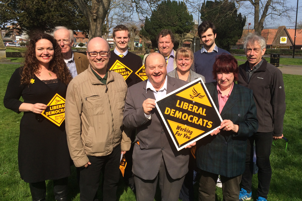 LIB DEMS LAUNCH BID FOR SUCCESS IN LOCAL ELECTIONS