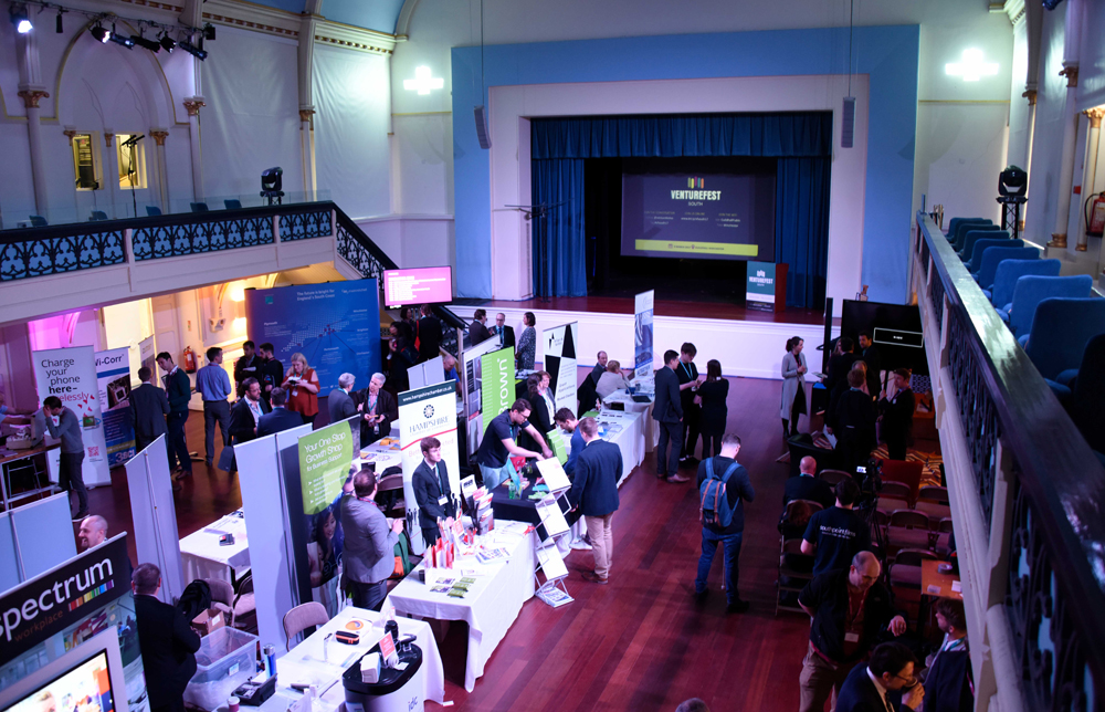 VENTUREFEST SOUTH SUCCESS AS START-UPS PITCH FOR £26MILLION IN FUNDING