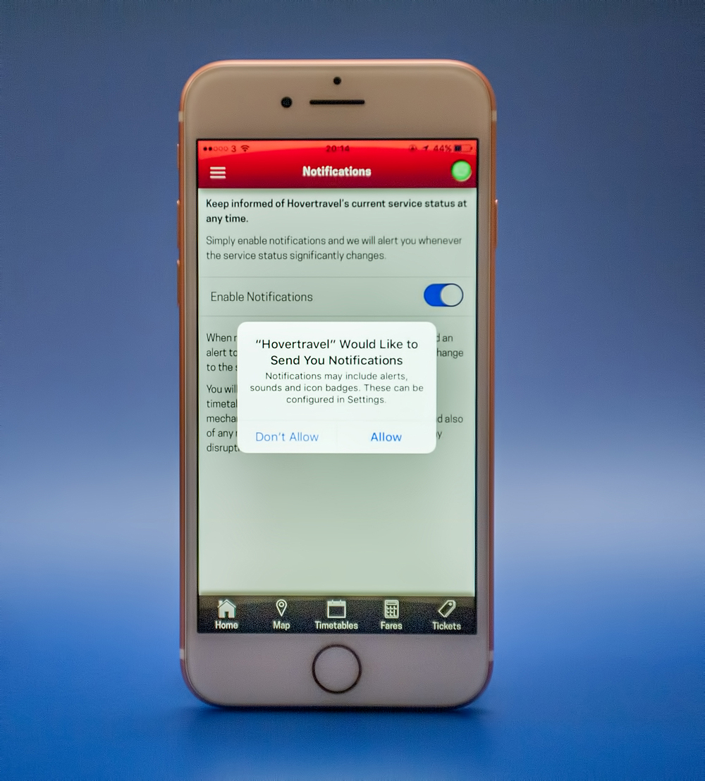 HOVERTRAVEL ENHANCES MOBILE MESSAGING FOR CUSTOMERS