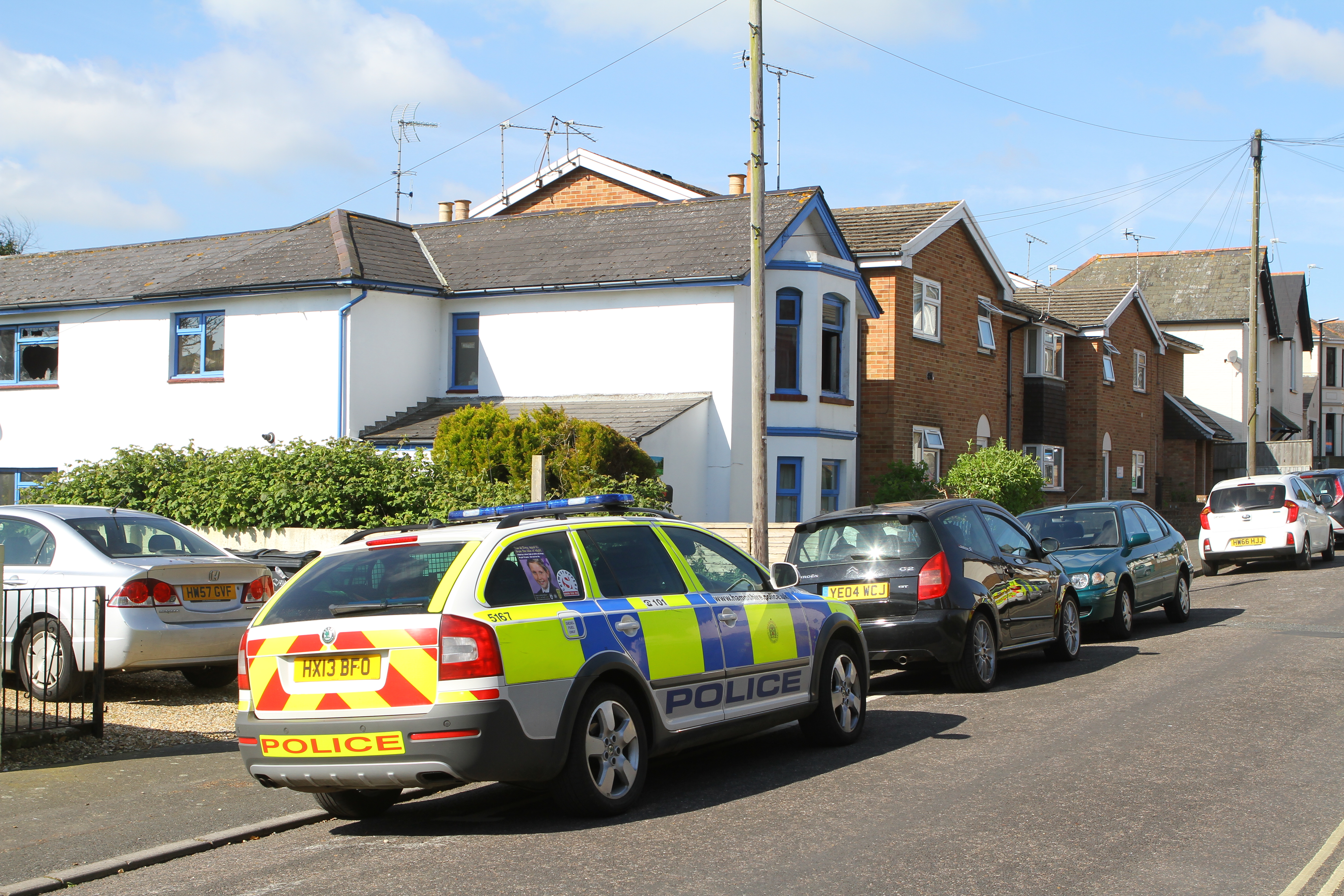 ARSON INVESTIGATION INTO SHANKLIN FIRE LAUNCHED