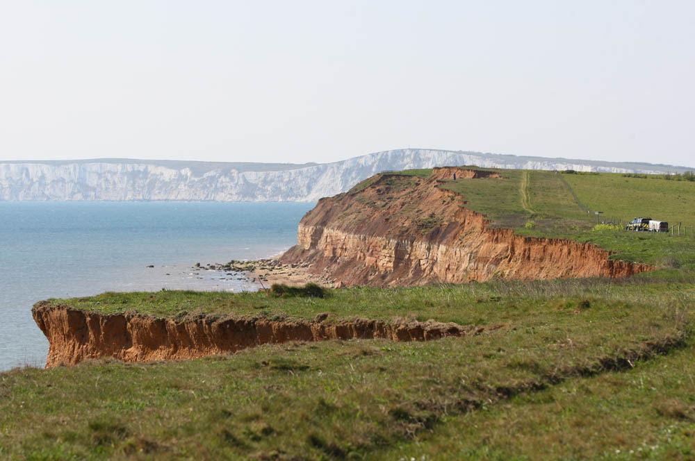 LARGE CLIFF FALL NEAR BRIGHSTONE