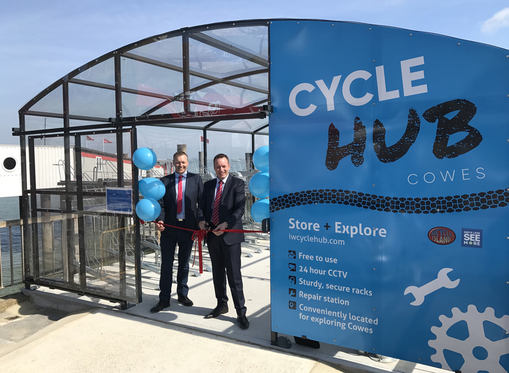 COWES CYCLE HUB OPENS FOR BUSINESS