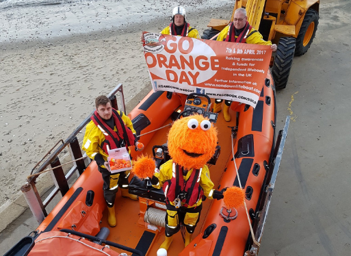 GO ORANGE FOR LOCAL LIFEBOATS THIS WEEKEND